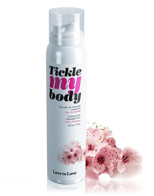 Масажна піна Love To Love TICKLE MY BODY Cherry Blossom зволожувальна