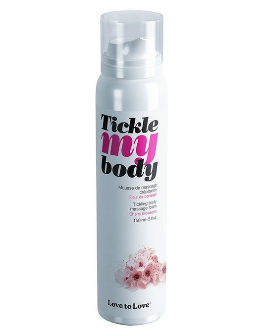 Масажна піна Love To Love TICKLE MY BODY Cherry Blossom зволожувальна