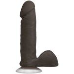 Фалоімітатор Doc Johnson The Realistic Cock 6 inch Black - ULTRASKYN, Vac-U-Lock, діаметр 4,3 см