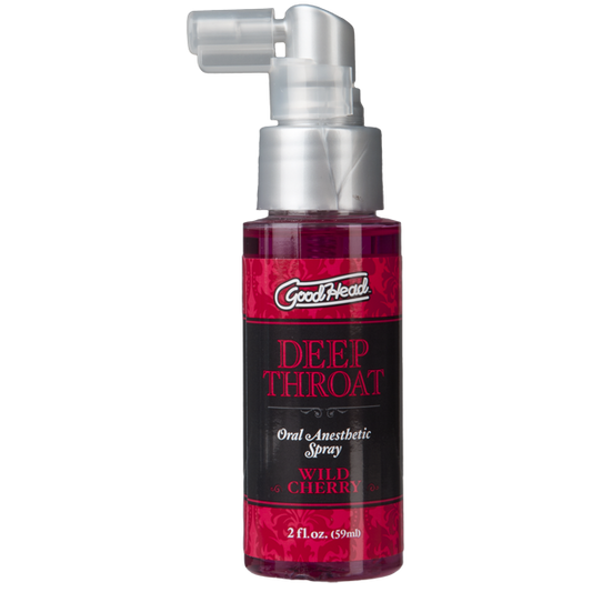 Спрей для мінету Doc Johnson GoodHead DeepThroat Spray - Wild Cherry для глибокого мінету
