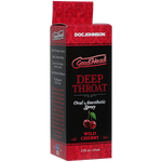 Спрей для мінету Doc Johnson GoodHead DeepThroat Spray - Wild Cherry для глибокого мінету