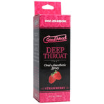 Спрей для мінету Doc Johnson GoodHead DeepThroat Spray - Sweet Strawberry для глибокого мінету
