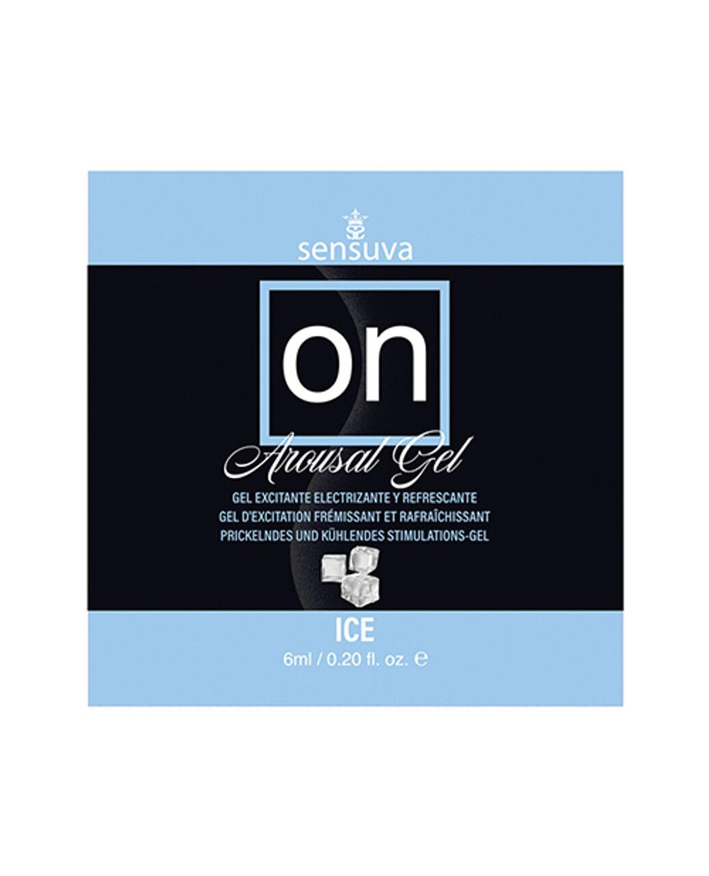 Пробник збуджувального гелю Sensuva - ON for Her Arousal Gel Ice