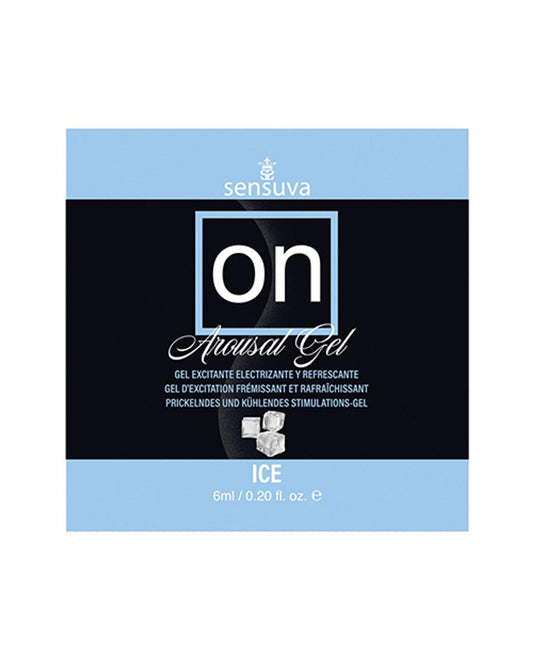 Пробник збуджувального гелю Sensuva - ON for Her Arousal Gel Ice