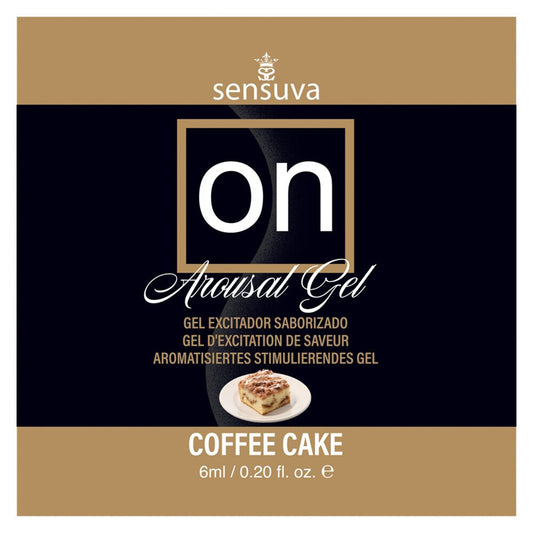 Пробник збудливого гелю Sensuva - ON for Her Arousal Gel Coffee Cake