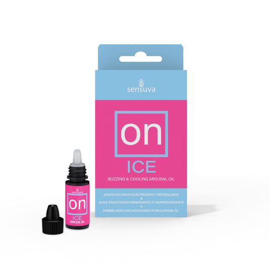 Збуджувальні краплі для клітора Sensuva – ON Arousal Oil for Her Ice охолоджувальні, до 30 хвилин
