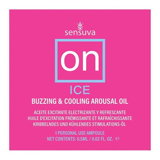 Пробник збуджувальної олії Sensuva – ON Arousal Oil for Her Ice