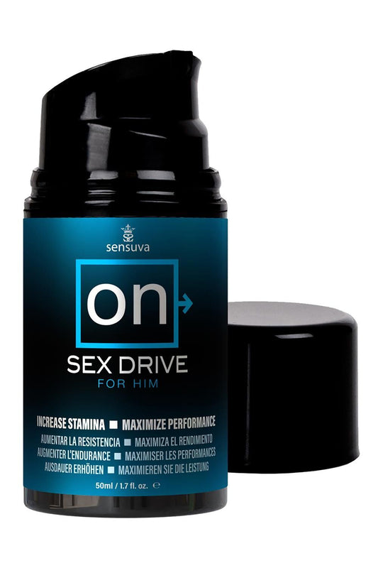 Крем для підвищення лібідо у чоловіків Sensuva ON Sex Drive for Him, з натуральними екстрактами