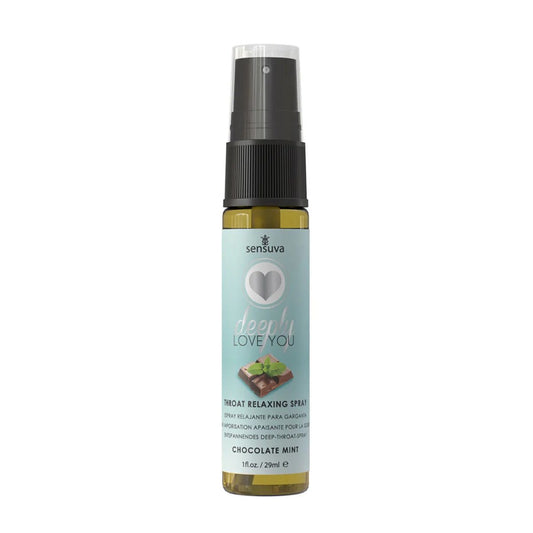 Спрей для мінету Sensuva Deeply Love You Chocolate Mint, для глибокого мінету