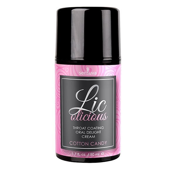 Гель для мінету Sensuva Lic-o-licious Cotton Candy, оліїстий, без цукру (фактичний об’єм