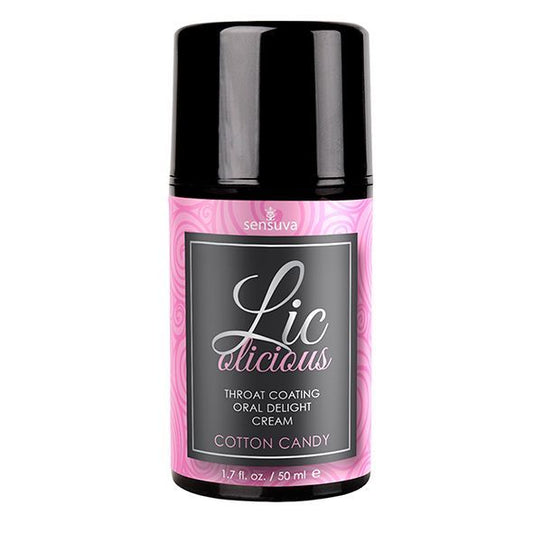 Гель для мінету Sensuva Lic-o-licious Cotton Candy, оліїстий, без цукру (фактичний об’єм