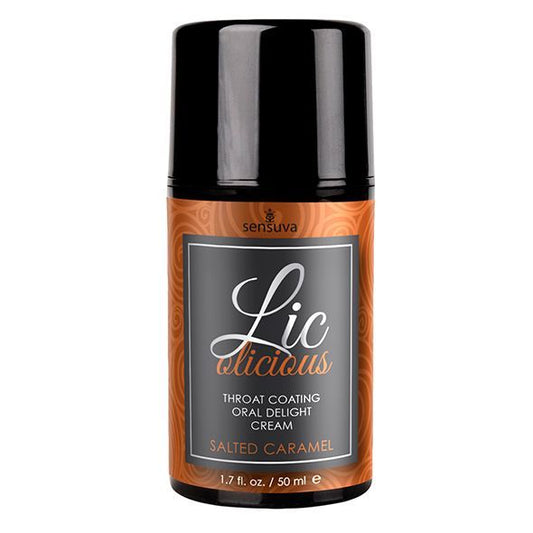 Гель для мінету Sensuva Lic-o-licious Salted Caramel, оліїстий, без цукру