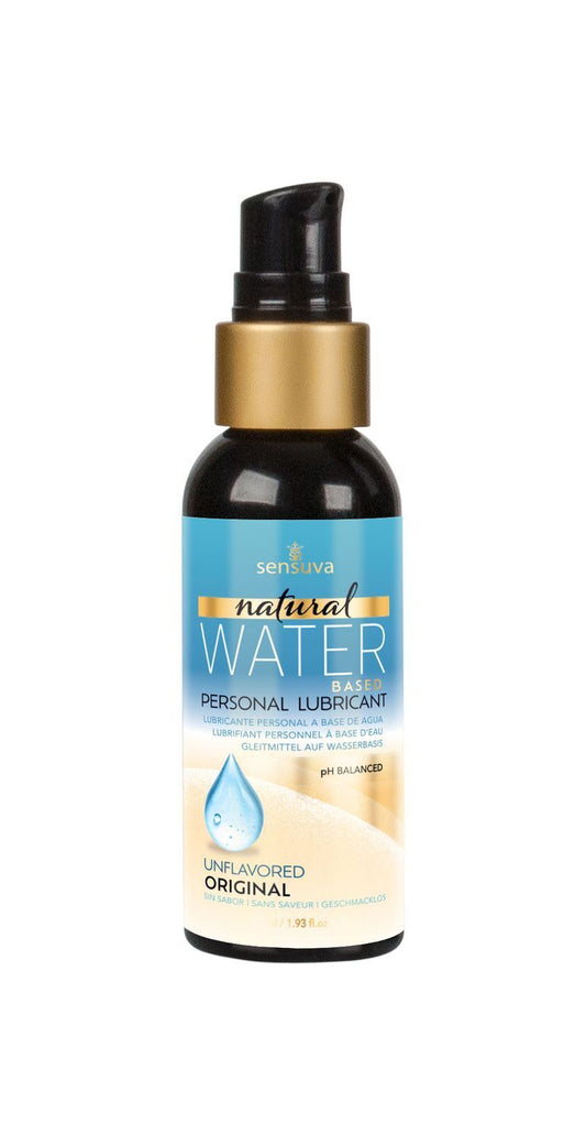 Лубрикант на водній основі Sensuva Natural Water-Based, без гліцерину та парабенів