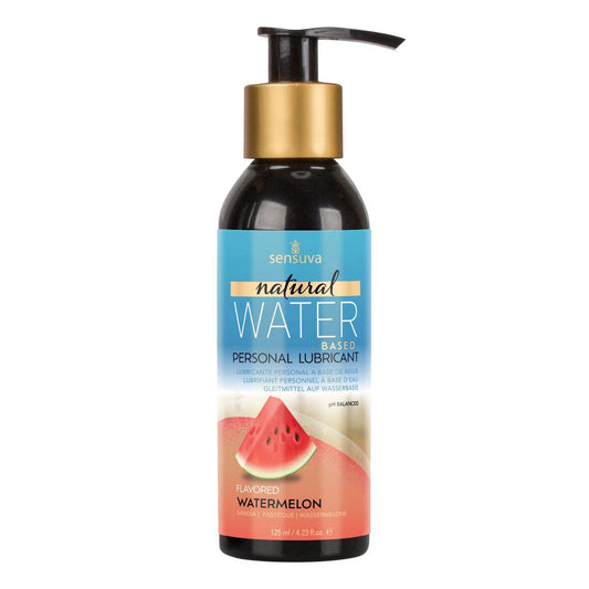 Змазка на водній основі Sensuva Natural Water-Based Watermelon без гліцерину та парабенів