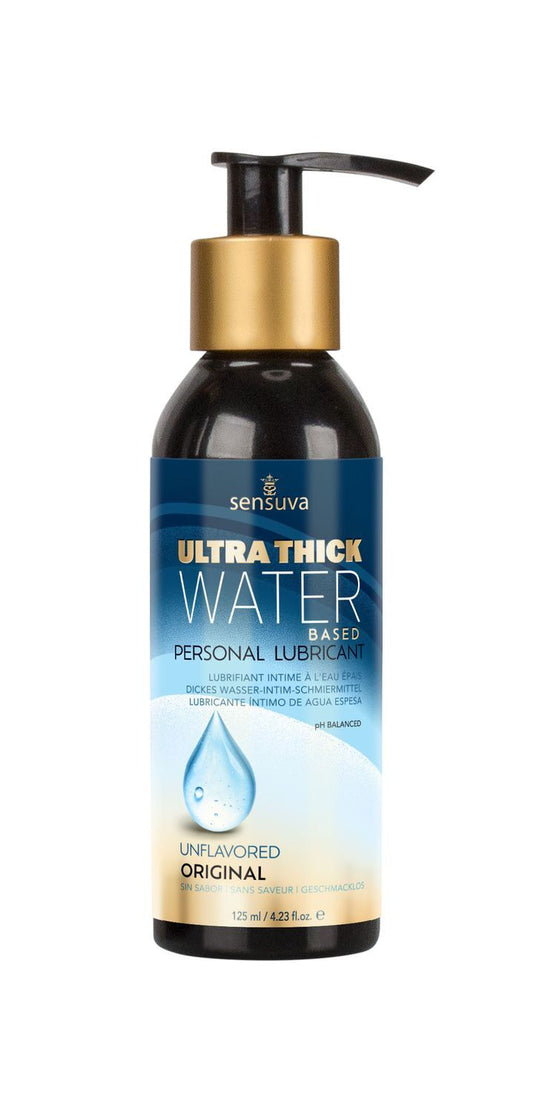 Густа змазка Sensuva Ultra-Thick Water-Based на водній основі, без гліцерину та парабенів