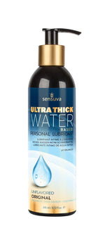 Густа змазка Sensuva Ultra-Thick Water-Based на водній основі, без гліцерину та парабенів