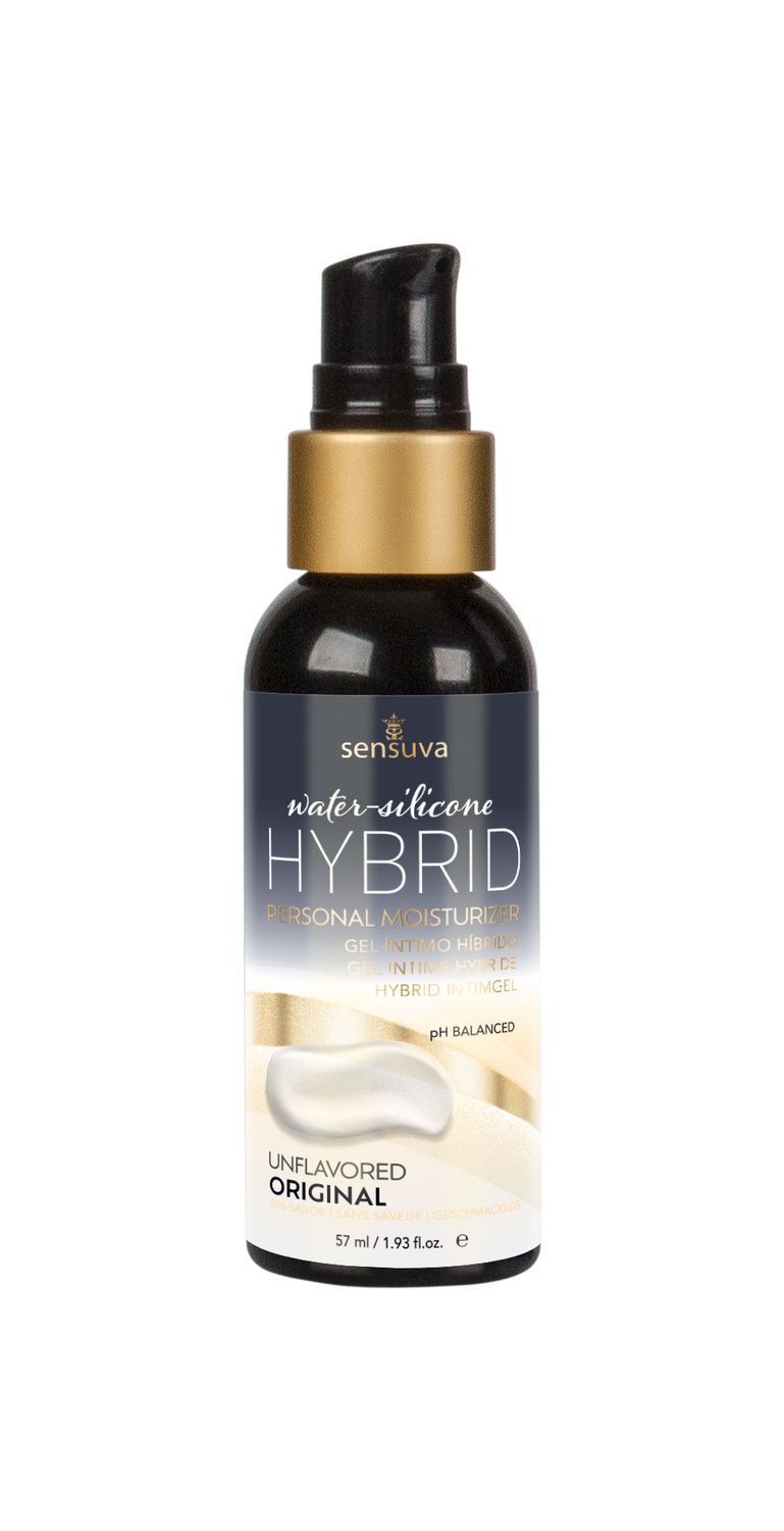 Змазка водно-силіконова Sensuva Hybrid Formula без цукру, можна для оральних пестощів