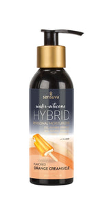 Змазка водно-силіконова Sensuva Hybrid Orange Creamsicle без цукру, можна для оральних пестощів