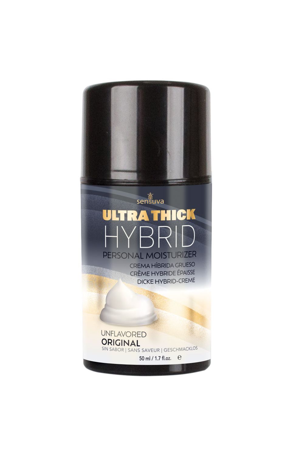 Густий крем-змазка на гібридній основі Sensuva UltraThick Hybrid Formula рН збалансована
