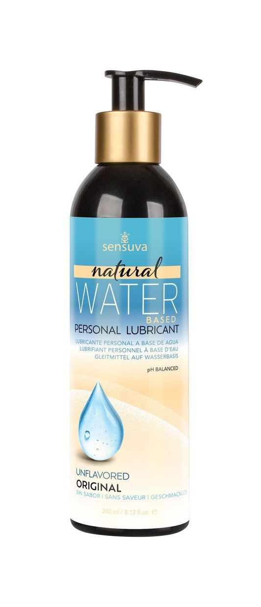 Лубрикант на водній основі Sensuva - Natural Water-Based, без гліцерину та парабенів