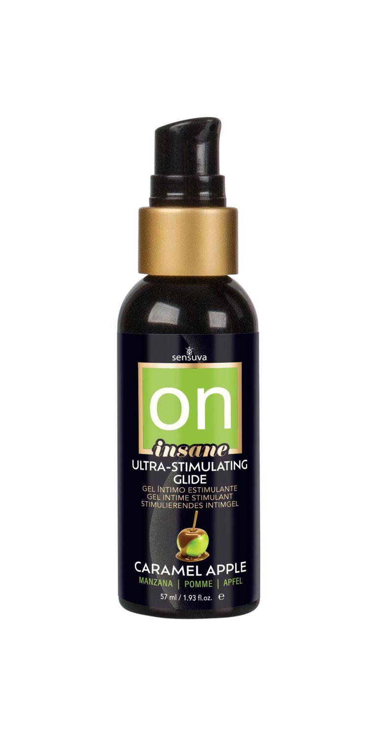 Збуджувальна змазка на гібридній основі Sensuva Ultra-Stimulating On Insane Caramel Apple