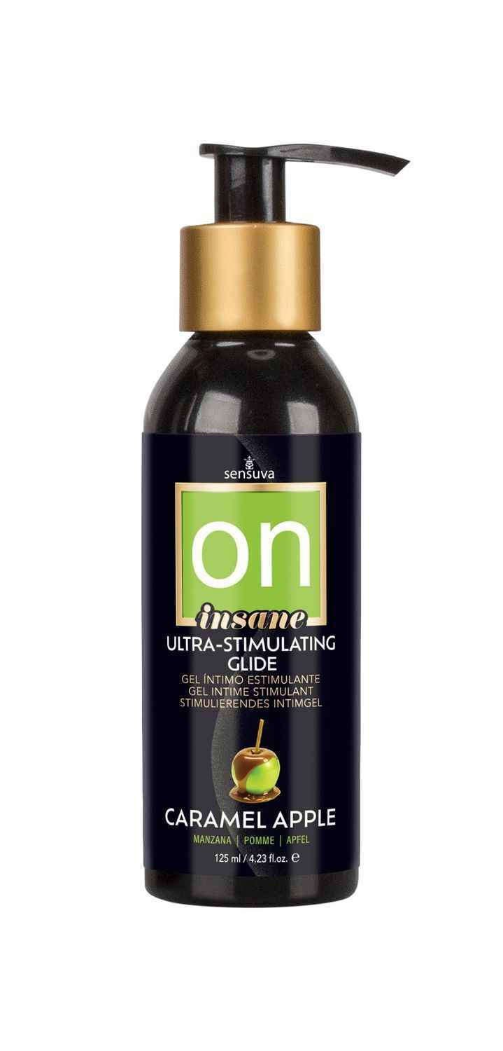 Збуджувальна змазка на гібридній основі Sensuva  Ultra-Stimulating On Insane Caramel Apple (125 мл)