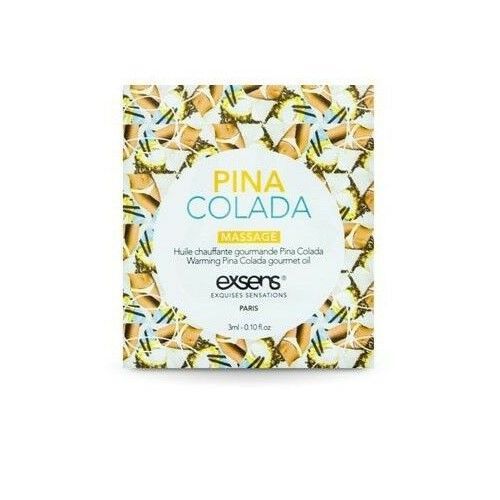 Пробник масажної олії EXSENS Pina Colada (термін 05.2026) — інтим товари DicKing Shop