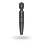 Вібромасажер Satisfyer Wand-er Woman (Black/Gold), водонепроникний, потужний