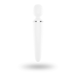Вібромасажер Satisfyer Wand-er Woman (White/Chrome), водонепроникний, потужний