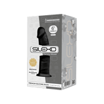 Фалоімітатор SilexD Robby Black (MODEL 2 size 6in), двошаровий, силікон + Silexpan, діаметр 3,5см