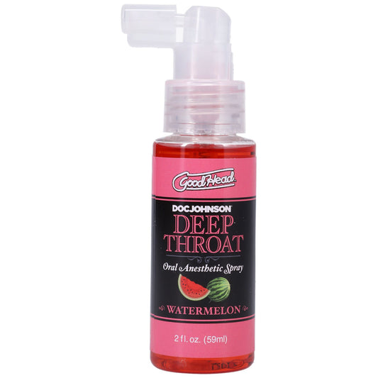 Спрей для мінету Doc Johnson GoodHead DeepThroat Spray - Watermelon для глибокого мінету