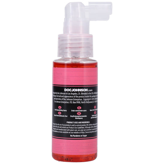 Спрей для мінету Doc Johnson GoodHead DeepThroat Spray - Watermelon для глибокого мінету