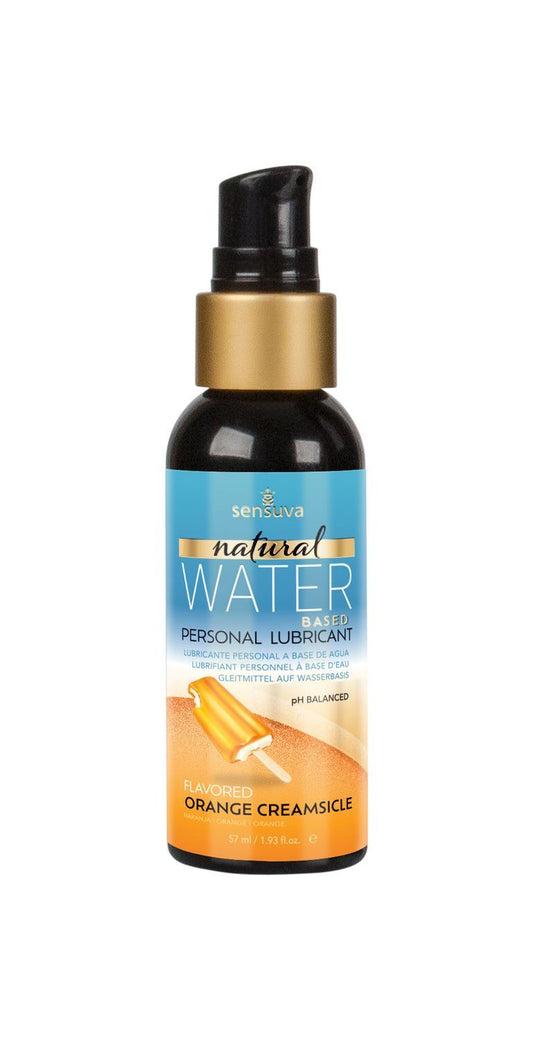 Змазка на водній основі Sensuva Natural WaterBased Orange Creamsicle без гліцерину і парабенів