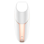 Вакуумний кліторальний стимулятор Satisfyer Love Triangle White з керуванням через інтернет