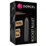 Перезаряджувана віброкуля Dorcel Rocket Bullet Black