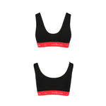 Спортивний топ на широких бретелях Passion PS003 TOP S, black