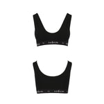 Спортивний топ з широкою гумкою Passion PS004 TOP XL, black