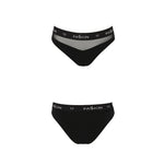 Трусики з прозорою вставкою Passion PS006 PANTIES XL, black