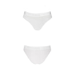 Трусики з прозорою вставкою Passion PS006 PANTIES L, white