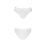 Трусики з прозорою вставкою Passion PS006 PANTIES S, white