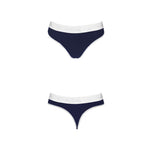 Спортивні трусики-стрінги Passion PS007 PANTIES M, navy blue