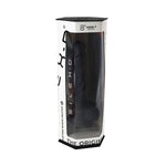 Фалоімітатор SilexD Vetus Black (MODEL 1 size 8in), двошаровий, силікон + Silexpan, діаметр 4,2см