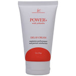 Потужний крем-пролонгатор Doc Johnson Power+with Yohimbe Delay Cream, екстракт Йохимбе, 56 г, коробка