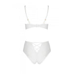 Еротичний комплект з малюнком Passion LOVELIA BIKINI L/XL, white