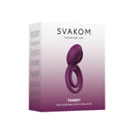 Подвійне ерекційне кільце з вібрацією Svakom Tammy Violet