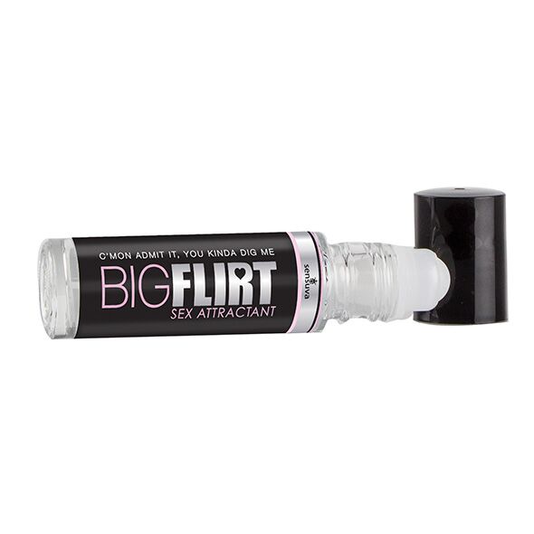 Феромони-унісекс Sensuva Big Flirt Sex Attractant 0.34oz Roll-On Tube
