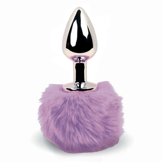 Анальна пробка FeelzToys - Bunny Tails Butt Plug Purple
