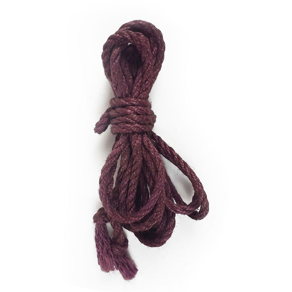Джутова мотузка BDSM Art of Sex 8 метрів,, колір лаванда — БДСМ аксесуари купити Україна