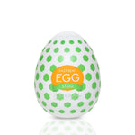 Мастурбатор-яйце Tenga Egg Stud із шестикутними виступами