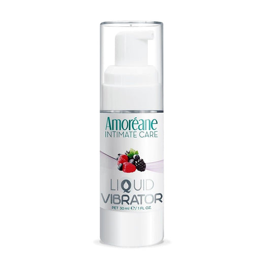 Лубрикант з ефектом вібрації Amoreane Med Liquid Vibrator Berries